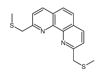 2,9-bis(methylsulfanylmethyl)-1,10-phenanthroline Structure