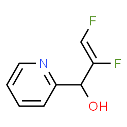 2-Pyridinemethanol, alpha-(1,2-difluoroethenyl)-, (Z)- (9CI)结构式