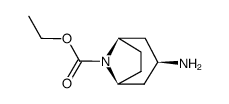 8-Azabicyclo[3.2.1]octane-8-carboxylicacid,3-amino-,ethylester,(3-exo)-结构式