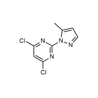 4,6-Dichloro-2-(5-methyl-1H-pyrazol-1-yl)pyrimidine picture