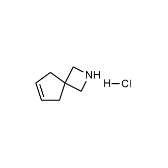 -2-氮杂-螺[3.4]辛-6-烯盐酸盐结构式
