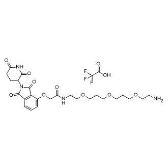 Thalidomide-O-amido-PEG1-(C1-PEG)2-C2-NH2 picture