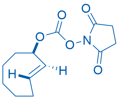 rel-(1R-2E-pS)-Cyclooct-2-en-1-yl (4-nitrophenyl) carbonate structure