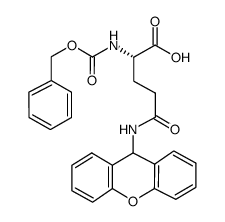 z-gln(xan)-oh Structure