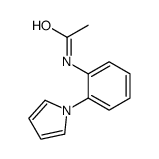 N-(2-pyrrol-1-ylphenyl)acetamide结构式