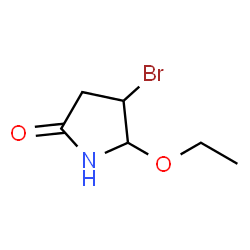 2-Pyrrolidinone,4-bromo-5-ethoxy-(9CI) Structure