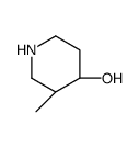 顺式-4-羟基-3-甲基哌啶结构式