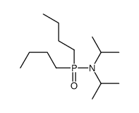 Dibutyl(diisopropylamino)phosphine oxide Structure