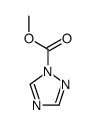 1,2,4-Triazol-1-carbonsaeure-methylester Structure