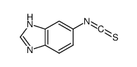 (9ci)-5-异硫代氰酰基-1H-苯并咪唑结构式