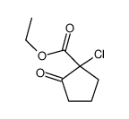 ethyl 1-chloro-2-oxocyclopentane-1-carboxylate Structure