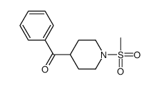 4-苯甲酰基-1-甲烷磺酰基哌啶结构式