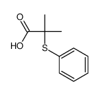 2-甲基-2-(苯基硫代)丙酸结构式