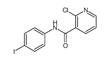 2-chloro-N-(4-iodophenyl)pyridine-3-carboxamide Structure