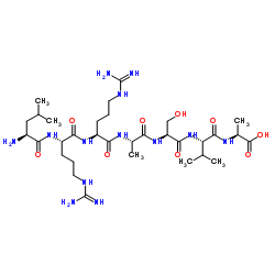 (VAL6,ALA7)-KEMPTIDE结构式