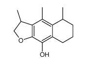 3,4,5-trimethyl-2,3,5,6,7,8-hexahydrobenzo[f][1]benzofuran-9-ol Structure