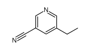 5-ethylpyridine-3-carbonitrile结构式