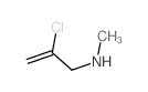 2-Propen-1-amine, 2-chloro-N-methyl-结构式