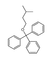 [3-methylbutoxy(diphenyl)methyl]benzene Structure