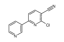 6-Chloro-[2,3']bipyridin-5-ylcarbonitrile structure