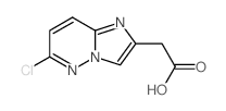 Imidazo[1,2-b]pyridazine-2-aceticacid, 6-chloro-图片