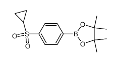 4-(Cyclopropylsulfonyl)phenylboronic acid pinacol ester structure