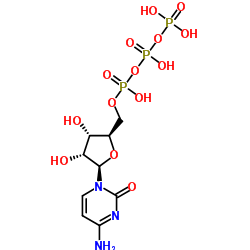 cytidine 5'-(tetrahydrogen triphosphate) Structure