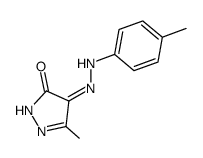 5-methyl-2H-pyrazole-3,4-dione 4-p-tolylhydrazone结构式