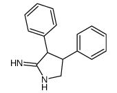 3,4-diphenyl-3,4-dihydro-2H-pyrrol-5-amine结构式