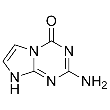 5-Aza-7-deazaguanine Structure