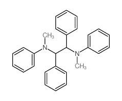 1,2-Ethanediamine,N,N'-dimethyl-N,N',1,2-tetraphenyl- (9CI) structure