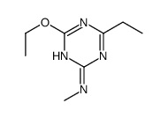 4-ethoxy-6-ethyl-N-methyl-1,3,5-triazin-2-amine Structure