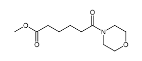 methyl 6-morpholin-4-yl-6-oxohexanoate Structure