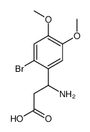 3-AMINO-3-(2-BROMO-4,5-DIMETHOXY-PHENYL)-PROPIONIC ACID picture