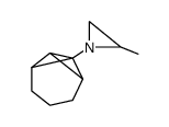 2-Methyl-1-(tricyclo[4.1.0.02,7]hept-1-yl)aziridin Structure