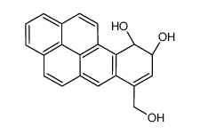 (9S,10S)-7-(hydroxymethyl)-9,10-dihydrobenzo[a]pyrene-9,10-diol Structure