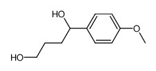 1-(4-methoxyphenyl)-1,4-butanediol Structure