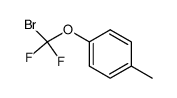 1-(bromodifluoromethoxy)-4-methylbenzene结构式