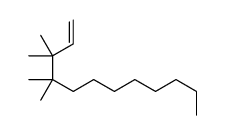 3,3,4,4-tetramethyldodec-1-ene Structure