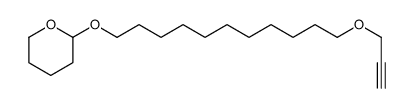 2-(11-prop-2-ynoxyundecoxy)oxane Structure