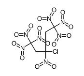 3-chloro-1,1,1,3,5,5,5-heptanitropentane Structure