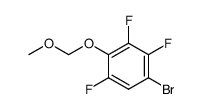 1-bromo-2,3,5-trifluoro-4-(methoxymethoxy)benzene Structure