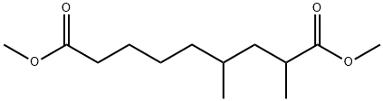 Nonanedioic acid, 2,4-dimethyl-, 1,9-dimethyl ester Structure