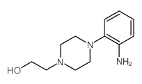 2-[4-(2-氨基-苯基)-哌嗪-1-基]-乙醇结构式