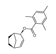 endo-bicyclo<3.2.1>oct-3-en-2-yl mesitoate Structure