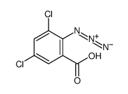 2-azido-3,5-dichlorobenzoic acid Structure