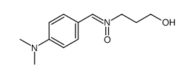 N-(4-Dimethylaminophenylmethylen)-3-hydroxy-1-propanamin-N-oxid结构式