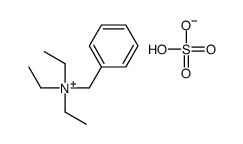 benzyl(triethyl)azanium,hydrogen sulfate结构式