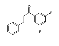 3',5'-DIFLUORO-3-(3-METHYLPHENYL)PROPIOPHENONE picture