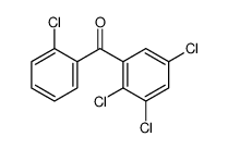 (2-chlorophenyl)-(2,3,5-trichlorophenyl)methanone结构式